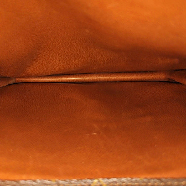 POCHETTE RABAT Monogram Coated Canvas Brown