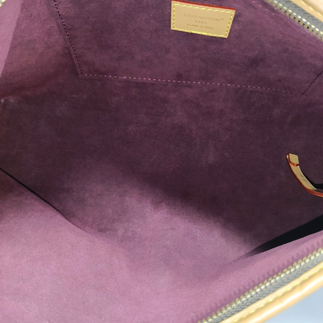 CARRYALL MM Monogram Coated Canvas Brown