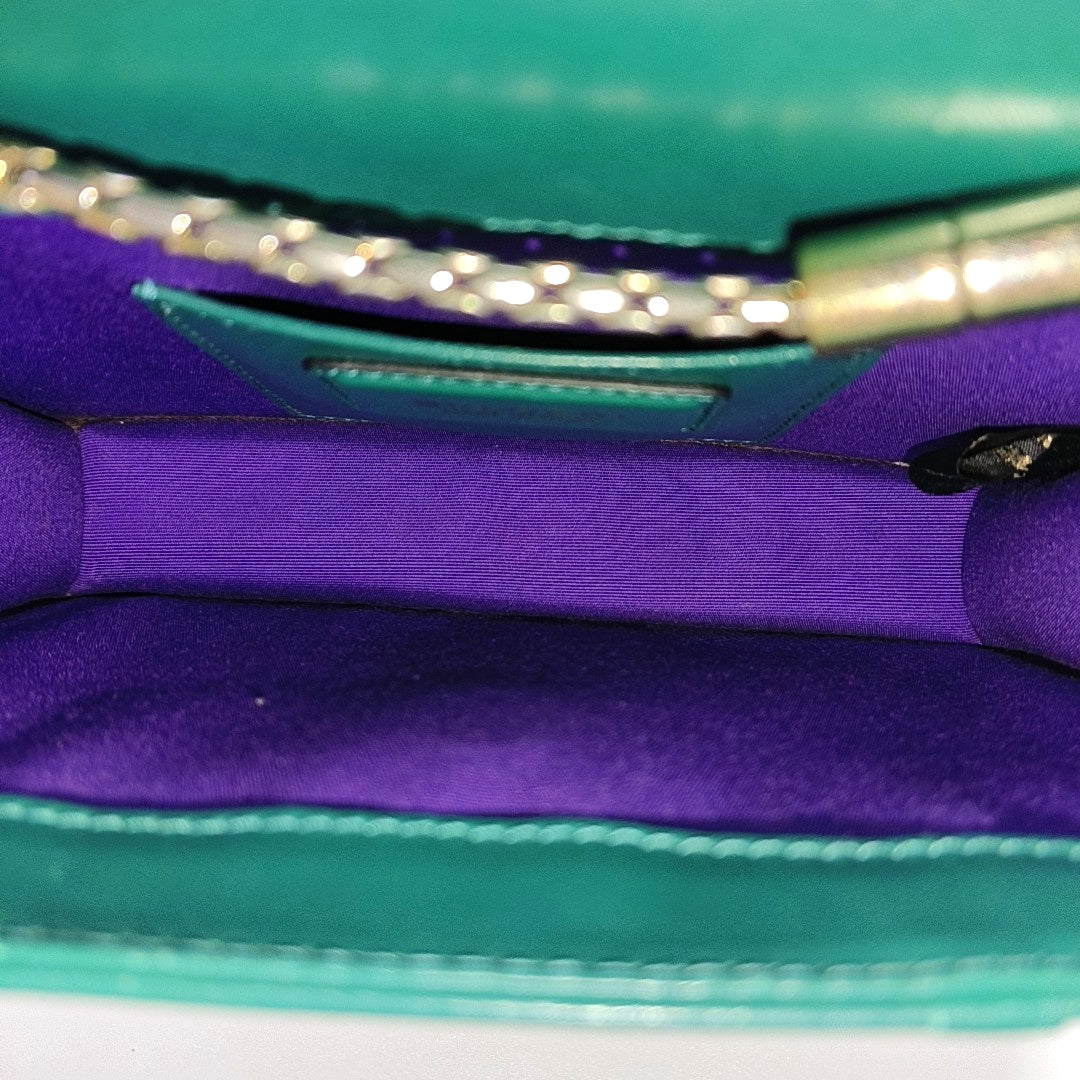 SERPENTI FOREVER Small Calfskin Green