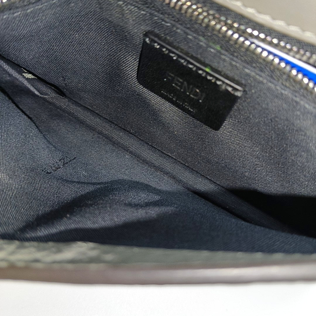 Baguette Mini Calfskin Gray