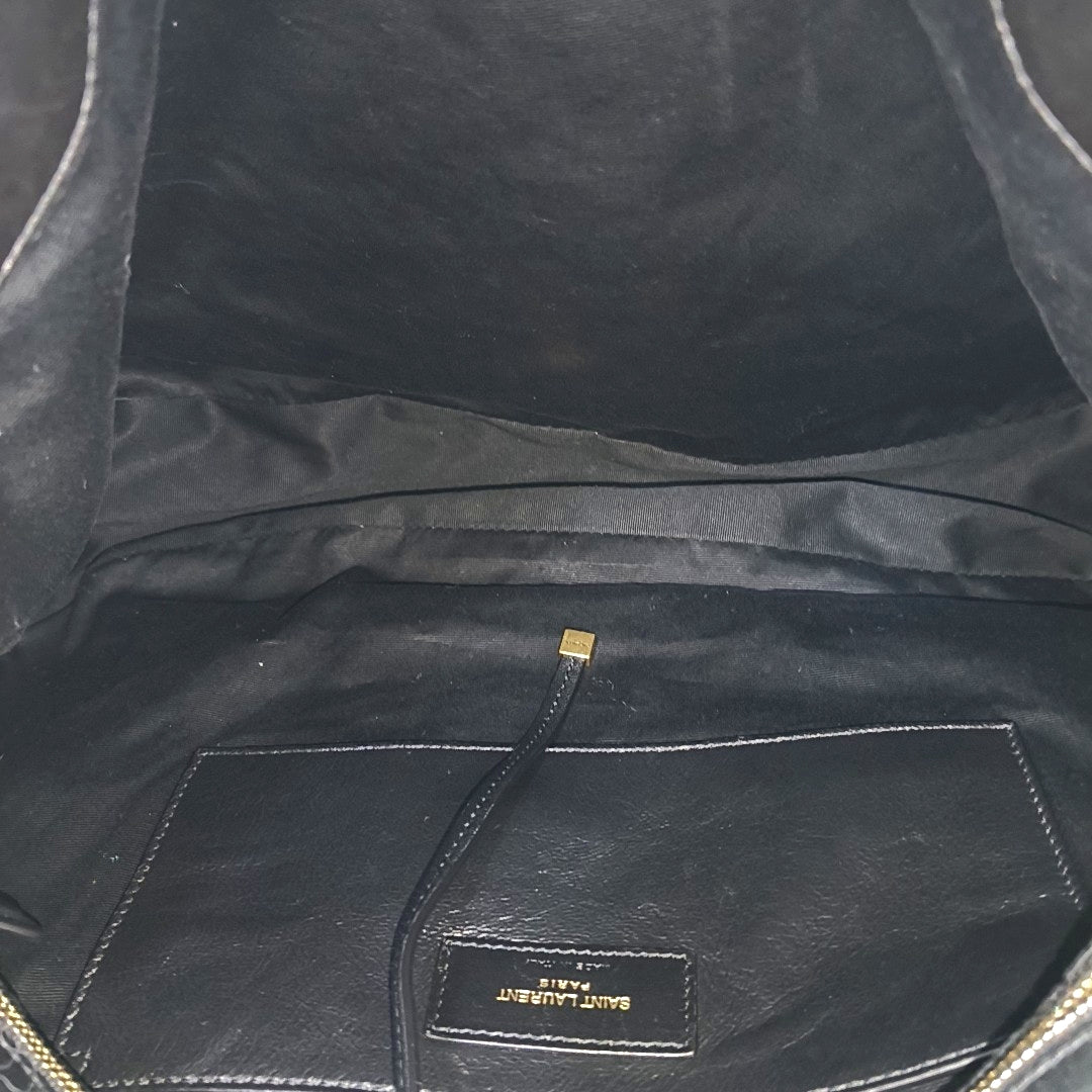 JAMIE 4.3 Quilted Lambskin Black