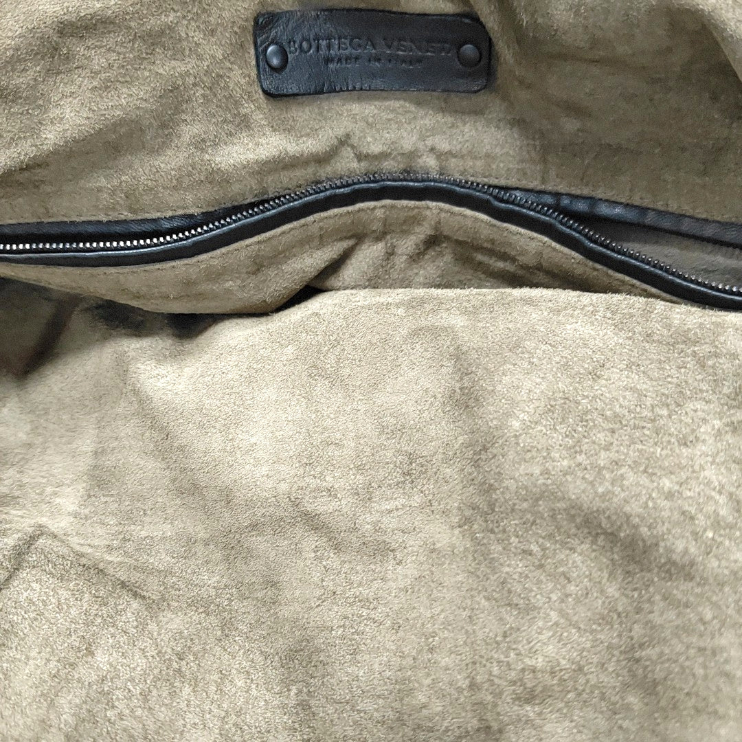 Calfskin Shoulder Bag Black