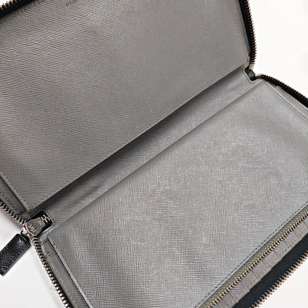 Saffiano Calfskin Wallet Black
