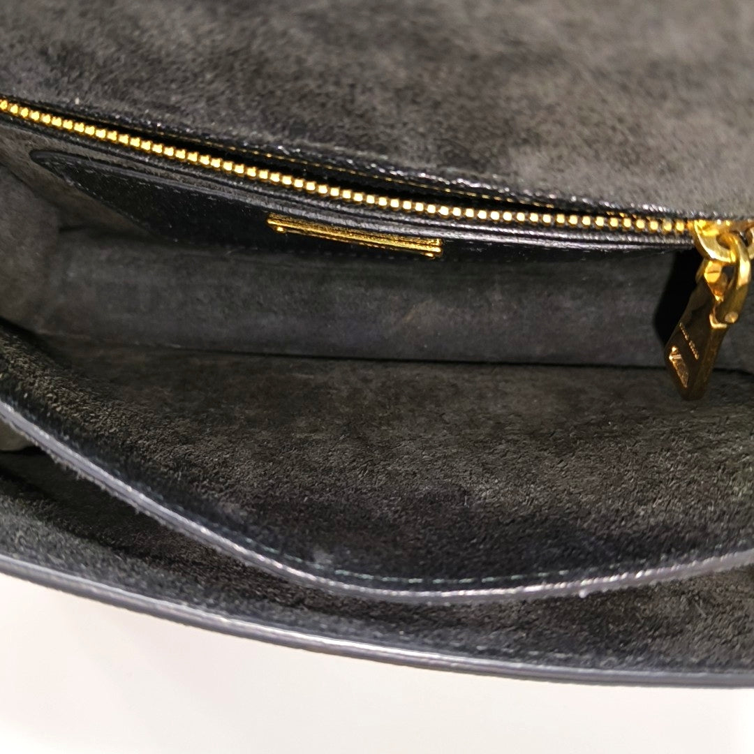 Miu Lady Calfskin Black