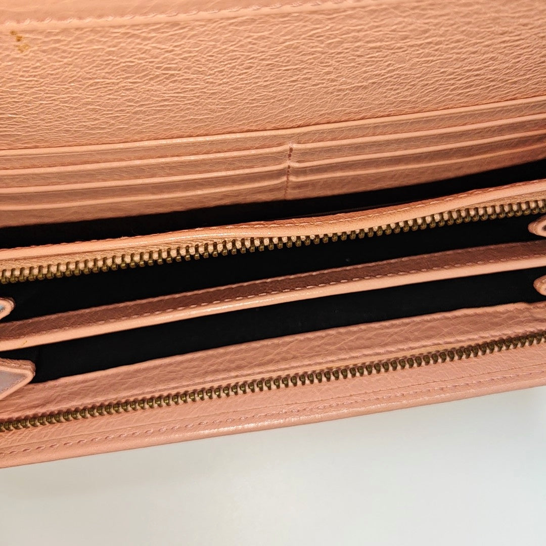 Classic City Lambskin Pink Wallet