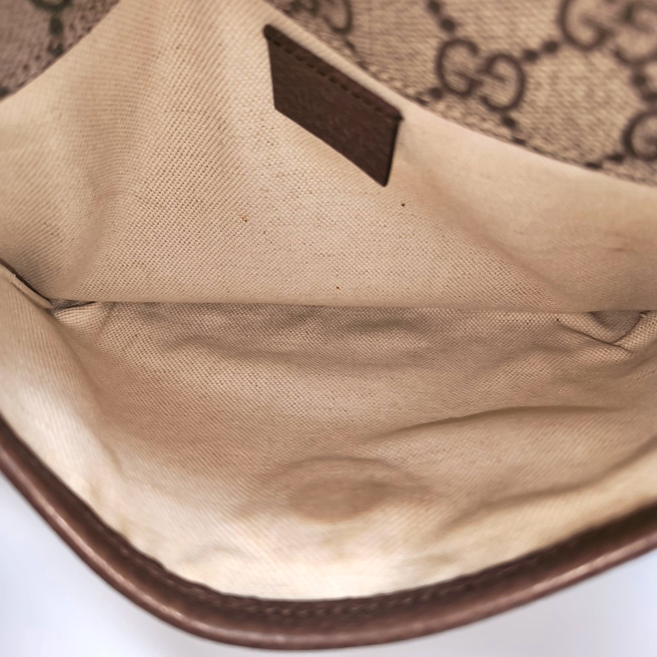 Neo Vintage Monogram Coated Canvas Beige