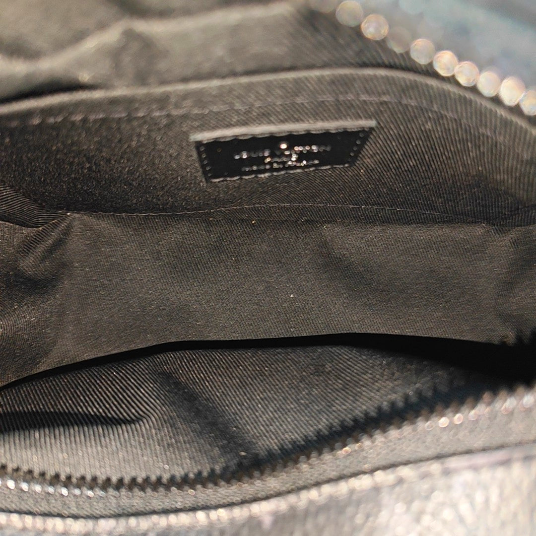 SOFT TRUNK Mini Monogram Coated Canvas Black