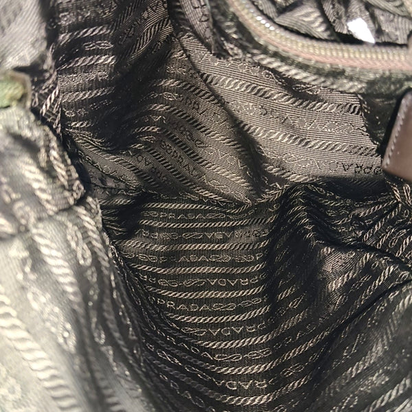 Nylon Shoulder Bag Green