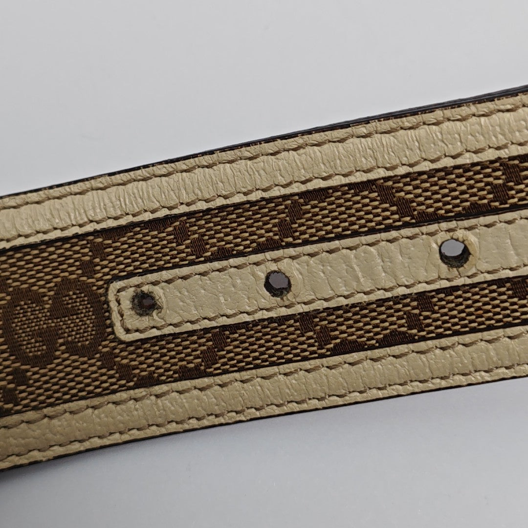 Fabric Belt Brown