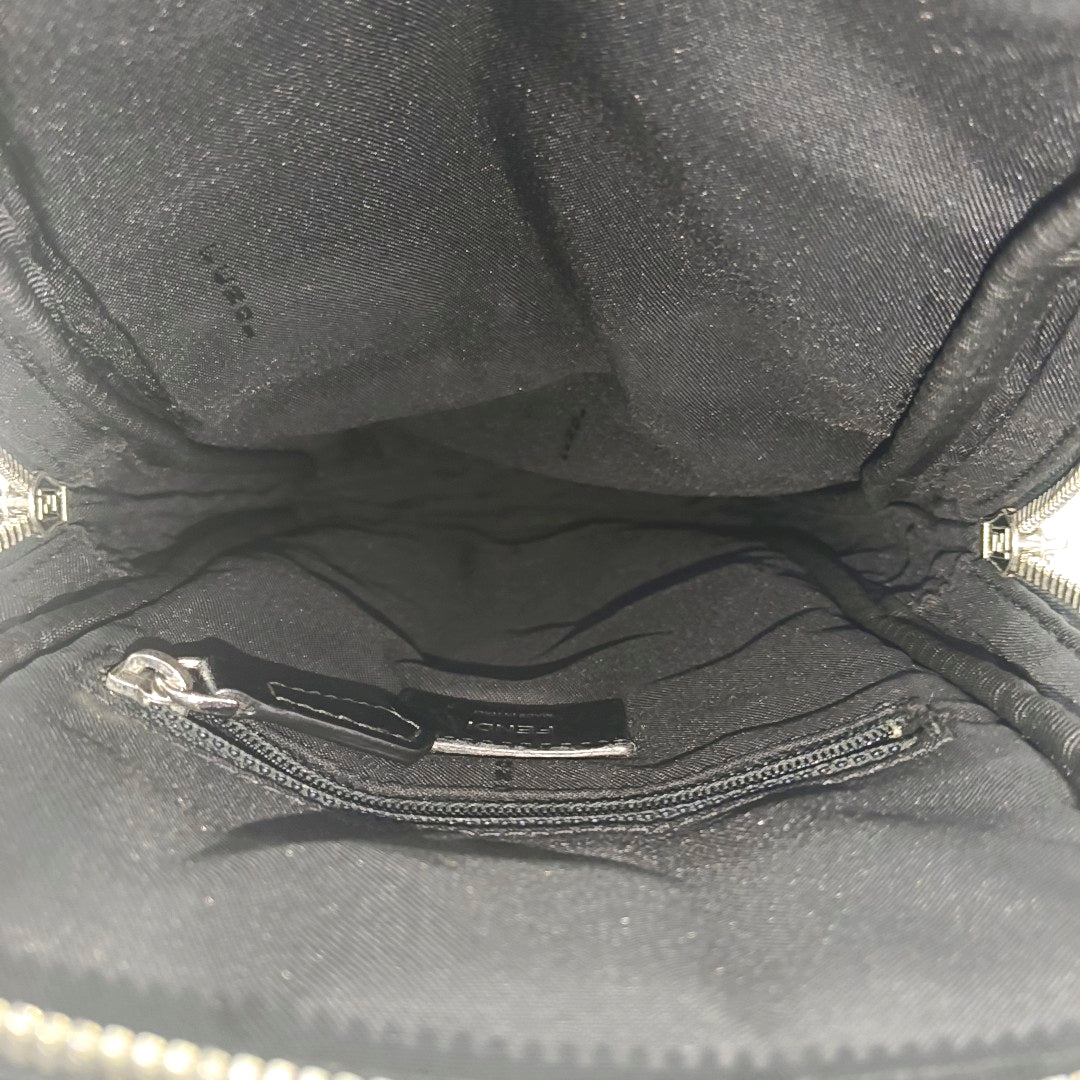 Calfskin Shoulder Bag Black