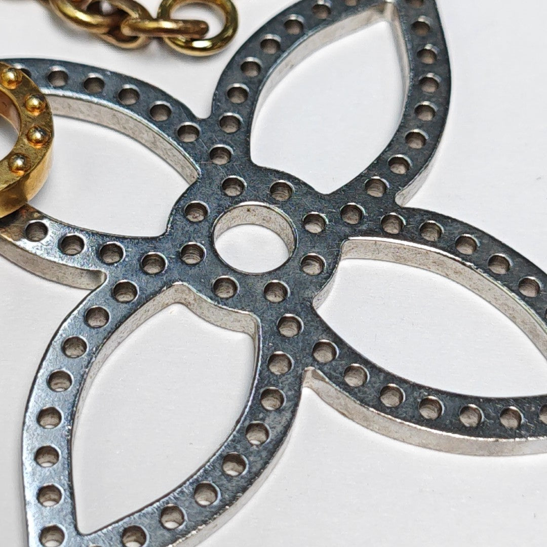 Metal Bag Charm Gold
