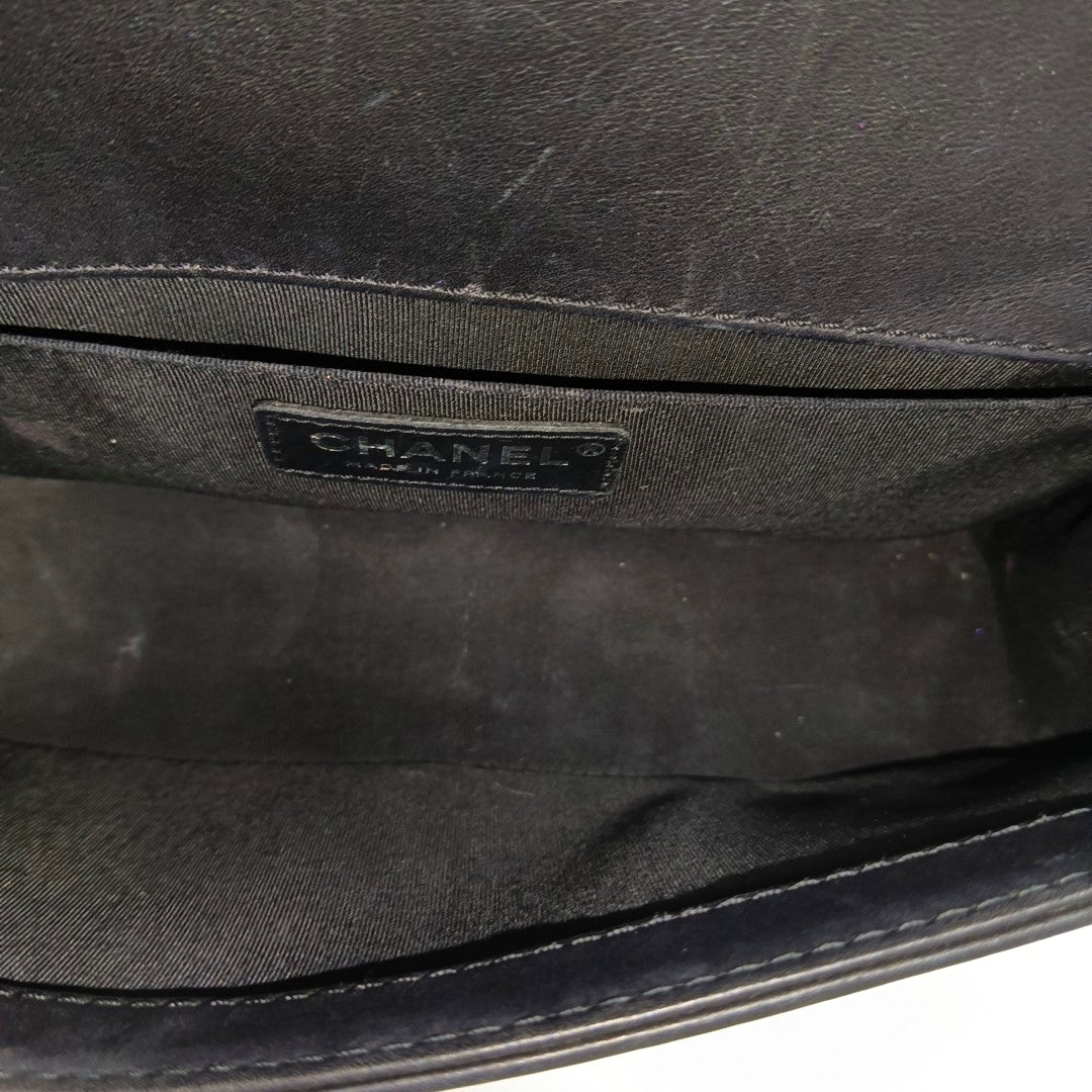 BOY CHANEL Medium Special Material Black