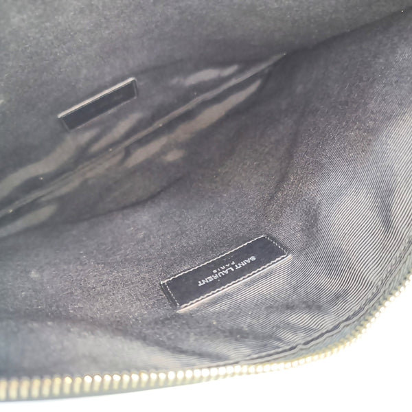 Calfskin Clutch Black