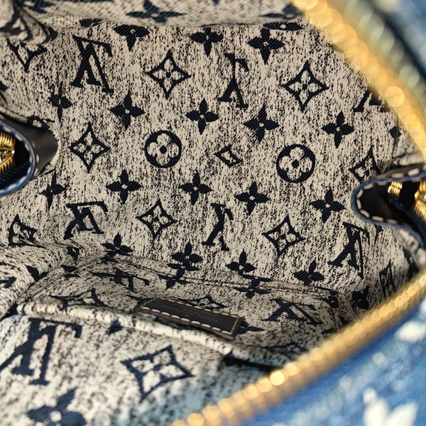 SQUARE Monogram Denim Blue
