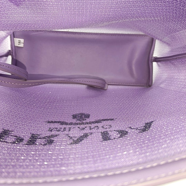 Special Material Tote Bag Purple