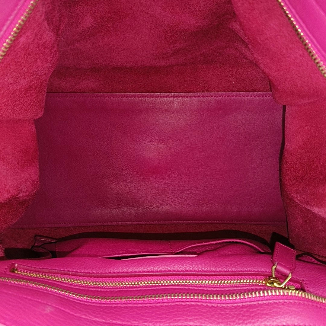 CHYC Y LIGNE Medium Calfskin Red