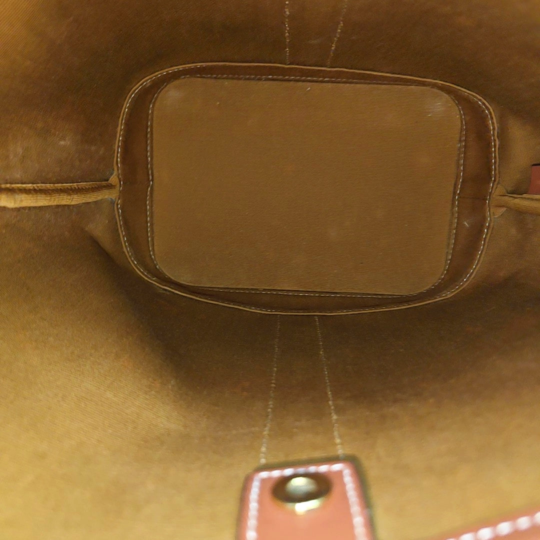 TRIOMPHE CANVAS Small Coated Canvas Brown