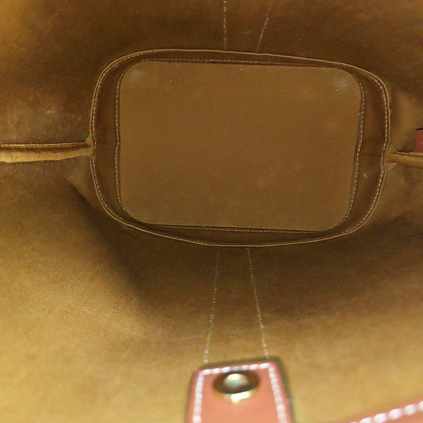TRIOMPHE CANVAS Small Coated Canvas Brown