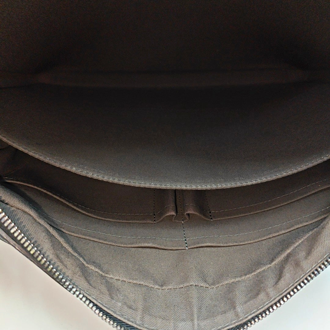 CALYPSO Damier Graphite Calfskin Black