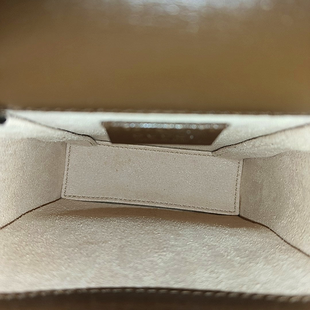 Horsebit 1955 Mini Coated Canvas Beige