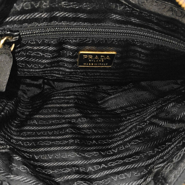 Nylon Quilted Nylon Black