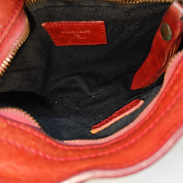 Calfskin Top Handle Bag Brown