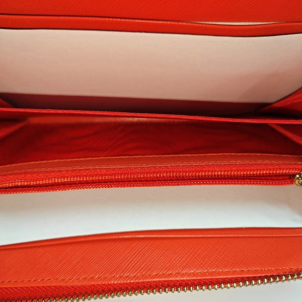 Gancini Calfskin Red Wallet