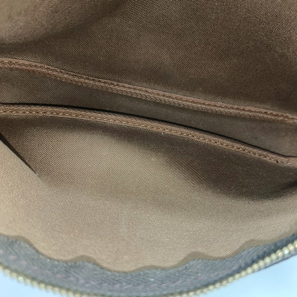 ACCESSOIRES Monogram Coated Canvas Brown