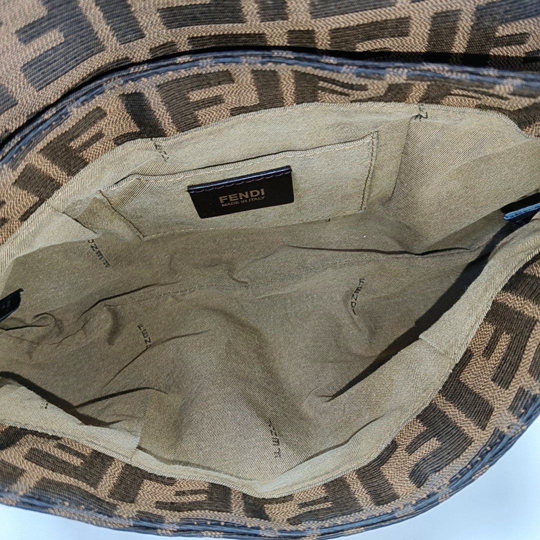 Canvas Shoulder Bag Brown