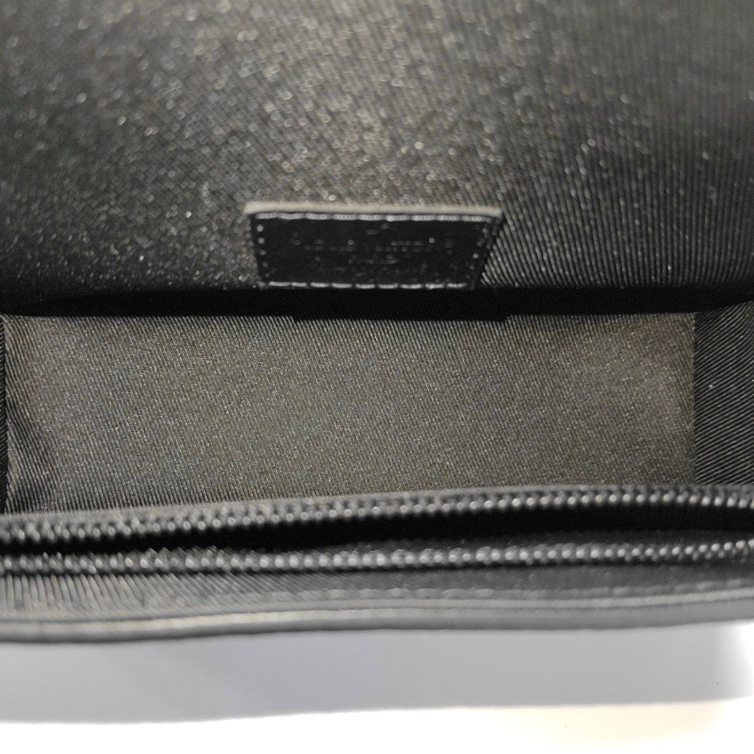 STEAMER Mini Monogram Coated Canvas Black