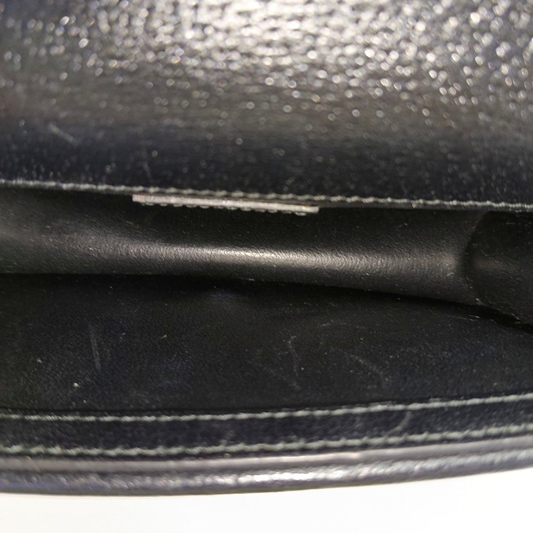 Authenticated pre-owned  Dionysus Super Mini Monogram Denim Black - Crossbody Bag at Looply