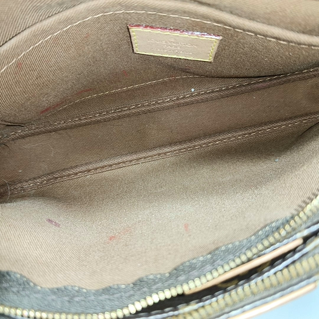 MULTI Monogram Coated Canvas Brown