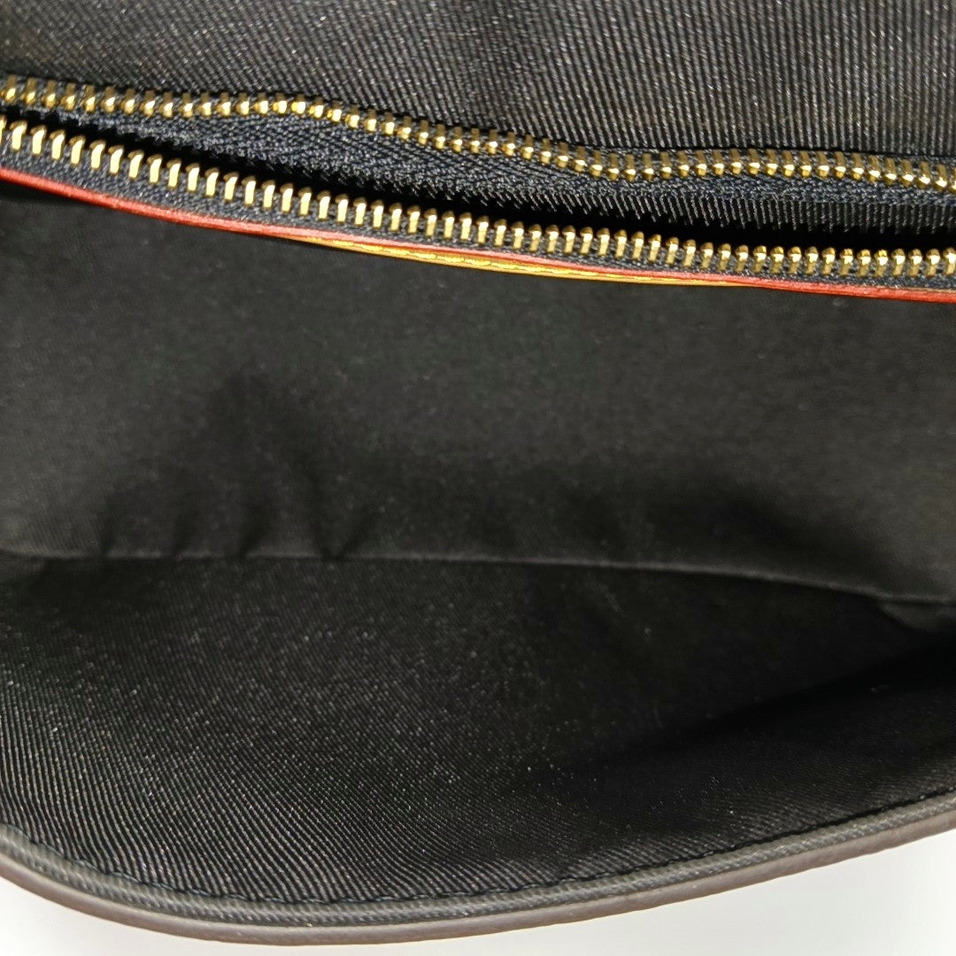 DIANE Monogram Coated Canvas Brown