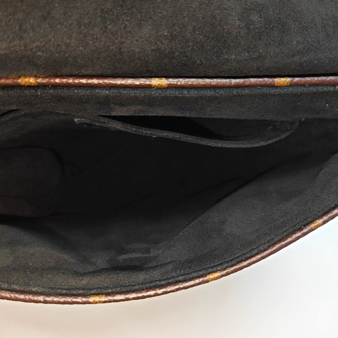 LOCKY BB Monogram Coated Canvas Brown