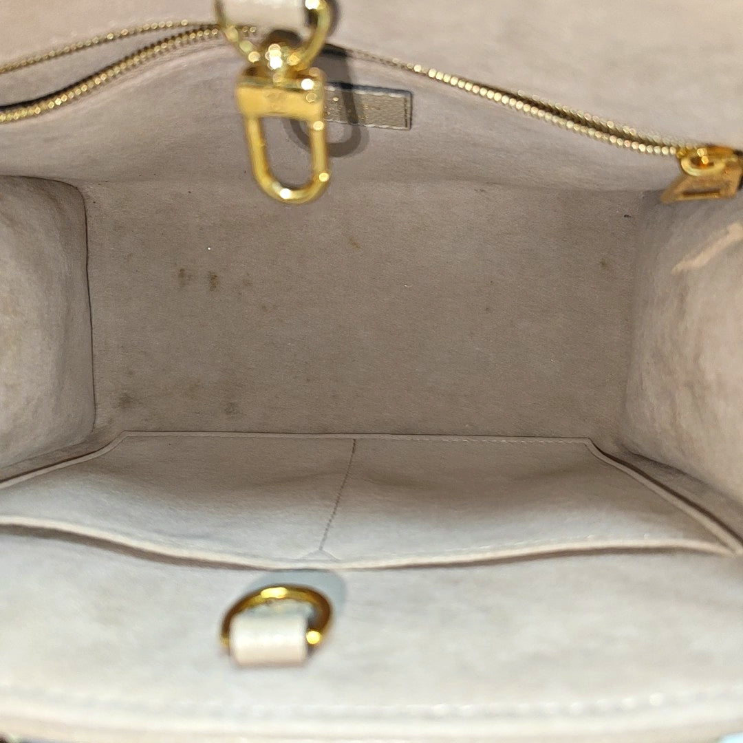 ONTHEGO PM Monogram Calfskin Gray