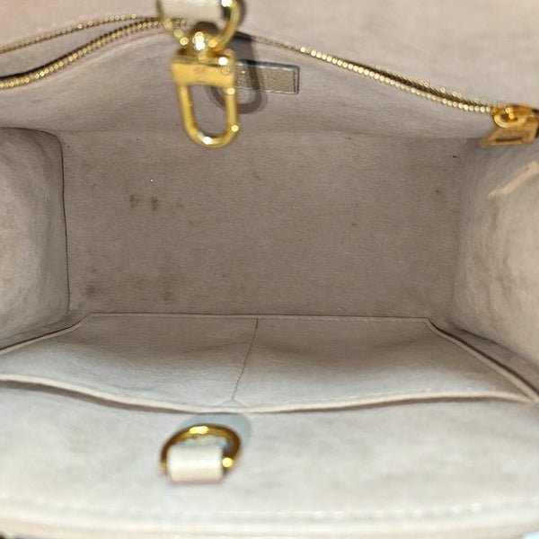 ONTHEGO PM Monogram Calfskin Gray