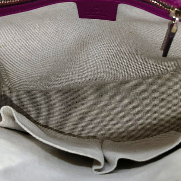 Microguccissima Monogram Calfskin Red