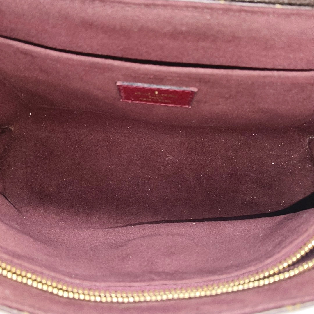 SAINT PLACIDE Monogram Coated Canvas Brown