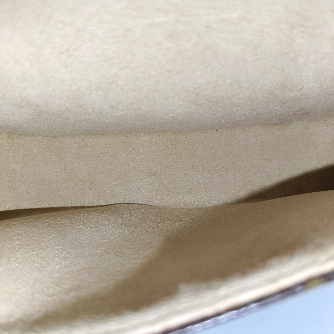 FLORENTINE Monogram Coated Canvas Brown