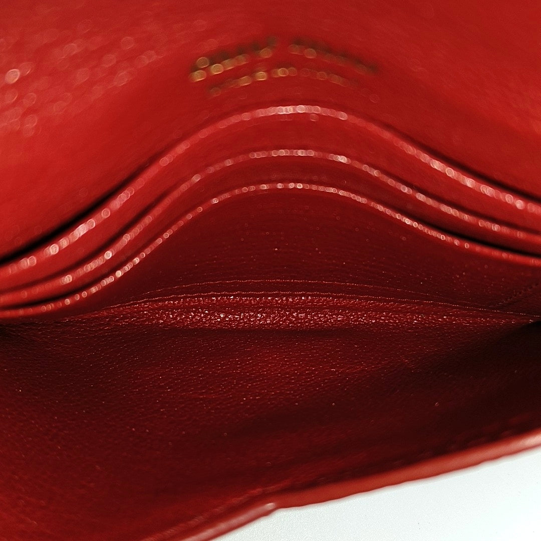 Love Lambskin Black Wallet