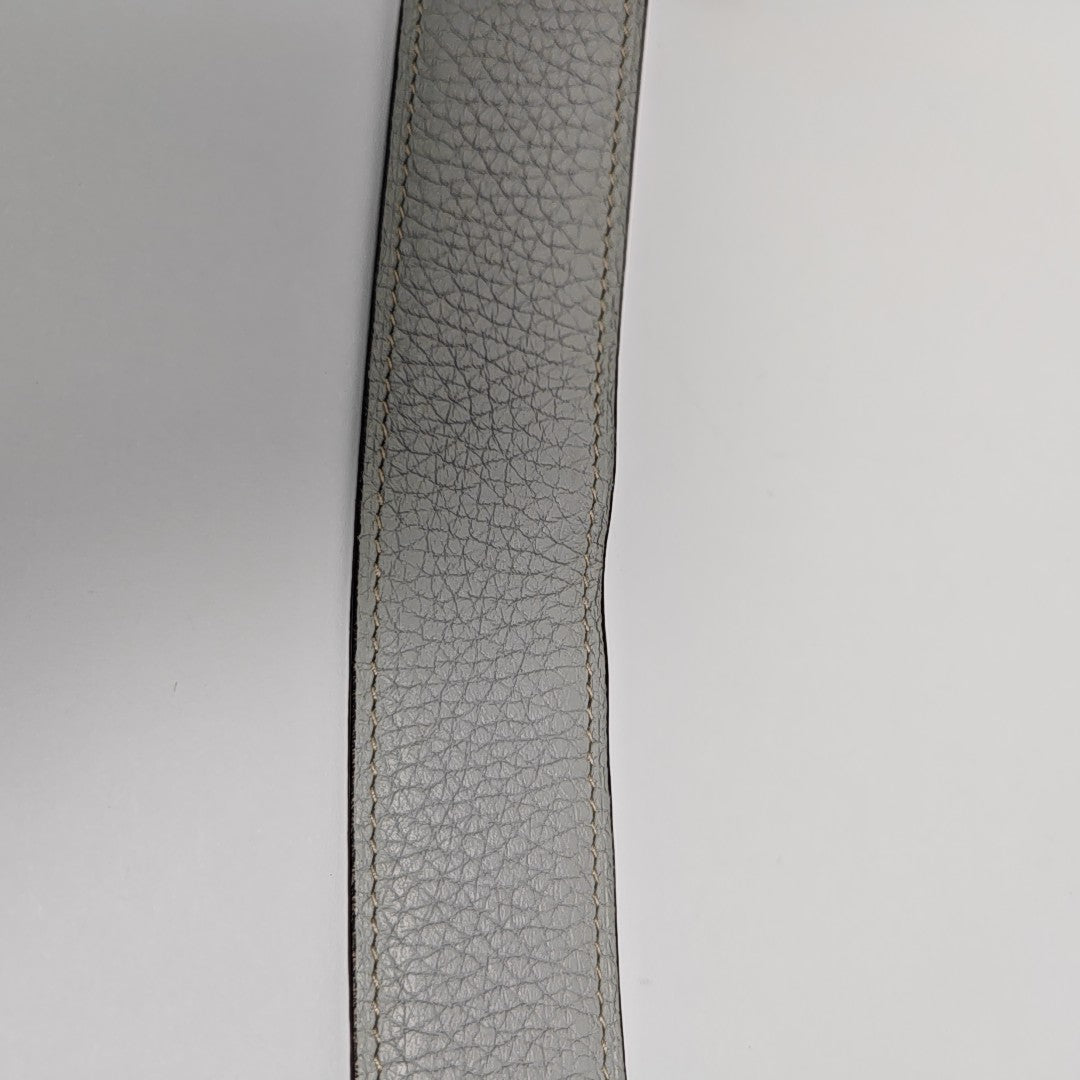 Leather Belt Blue
