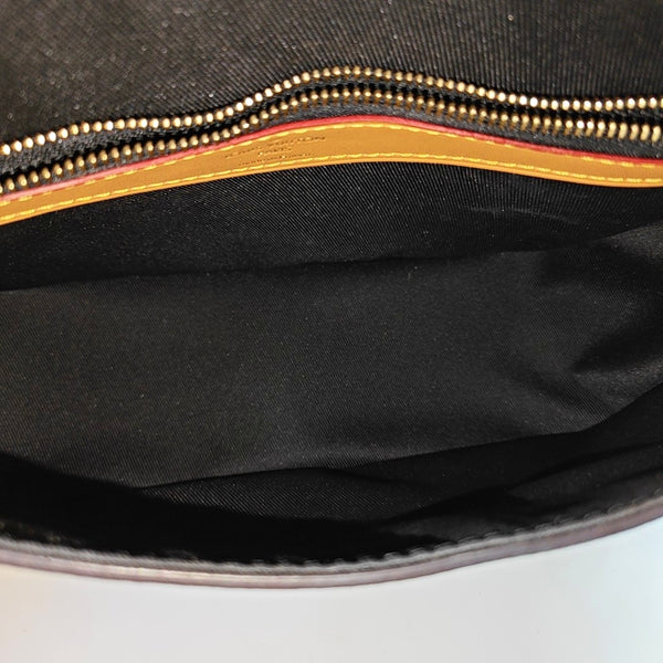 DIANE Monogram Coated Canvas Brown