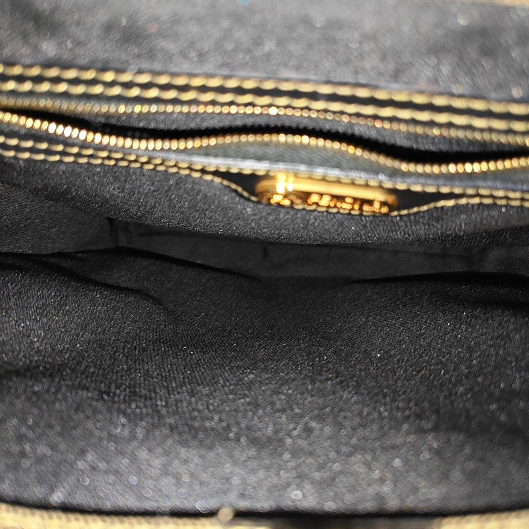 Coated Canvas Backpack Brown