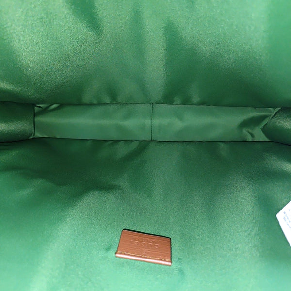 Monogram Coated Canvas Tote Bag Green