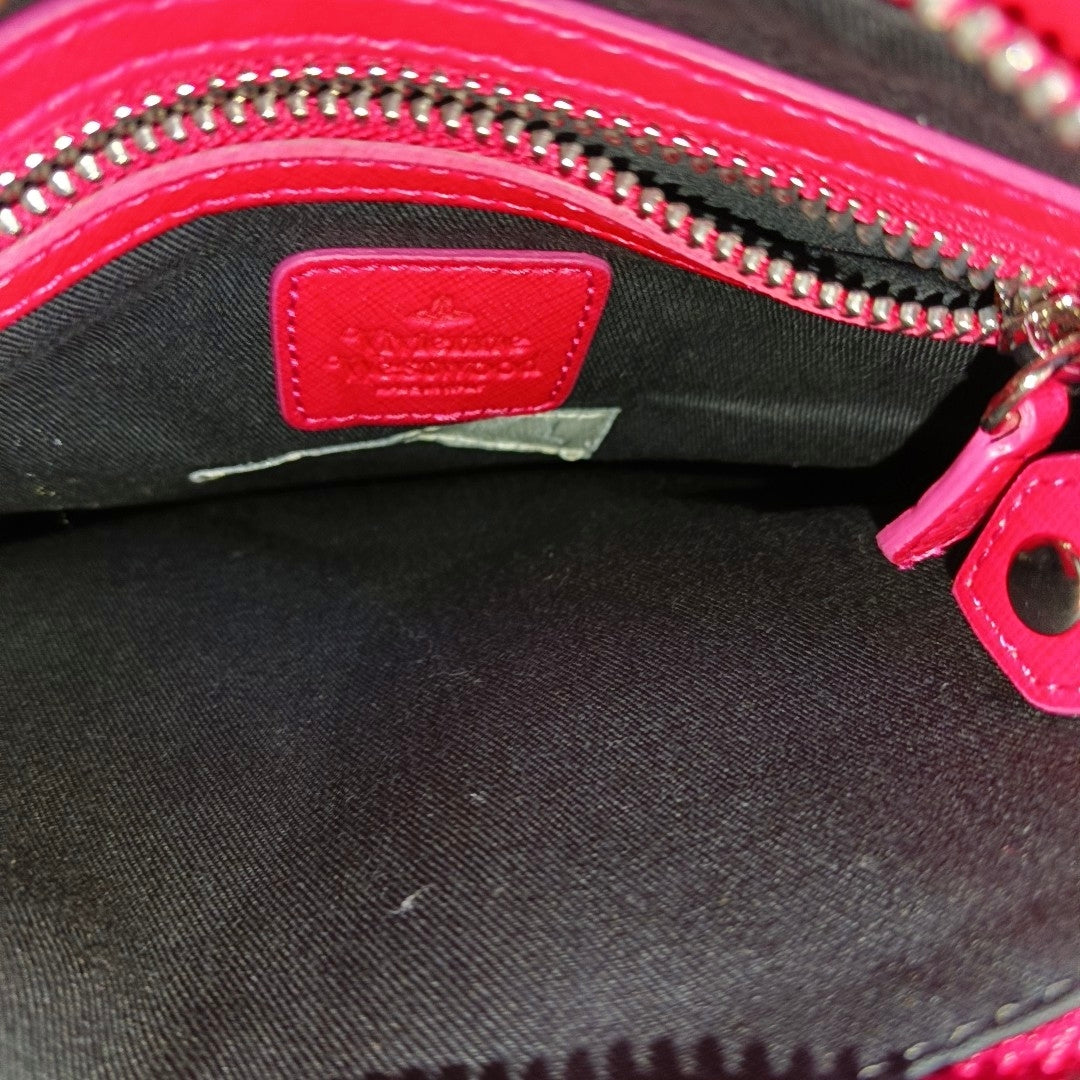 Calfskin Shoulder Bag Red