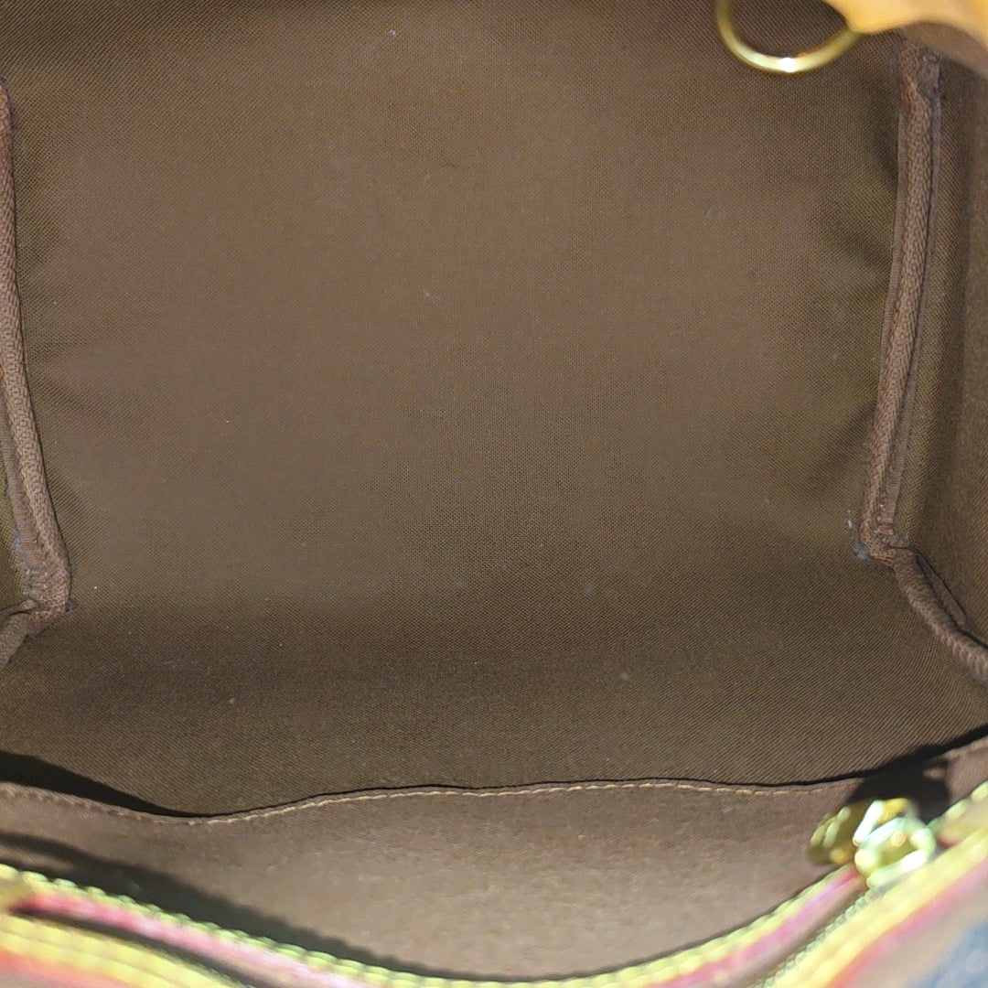SPEEDY 25 Monogram Coated Canvas Brown