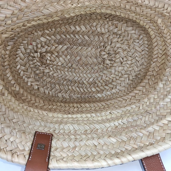 Basket Straw Beige