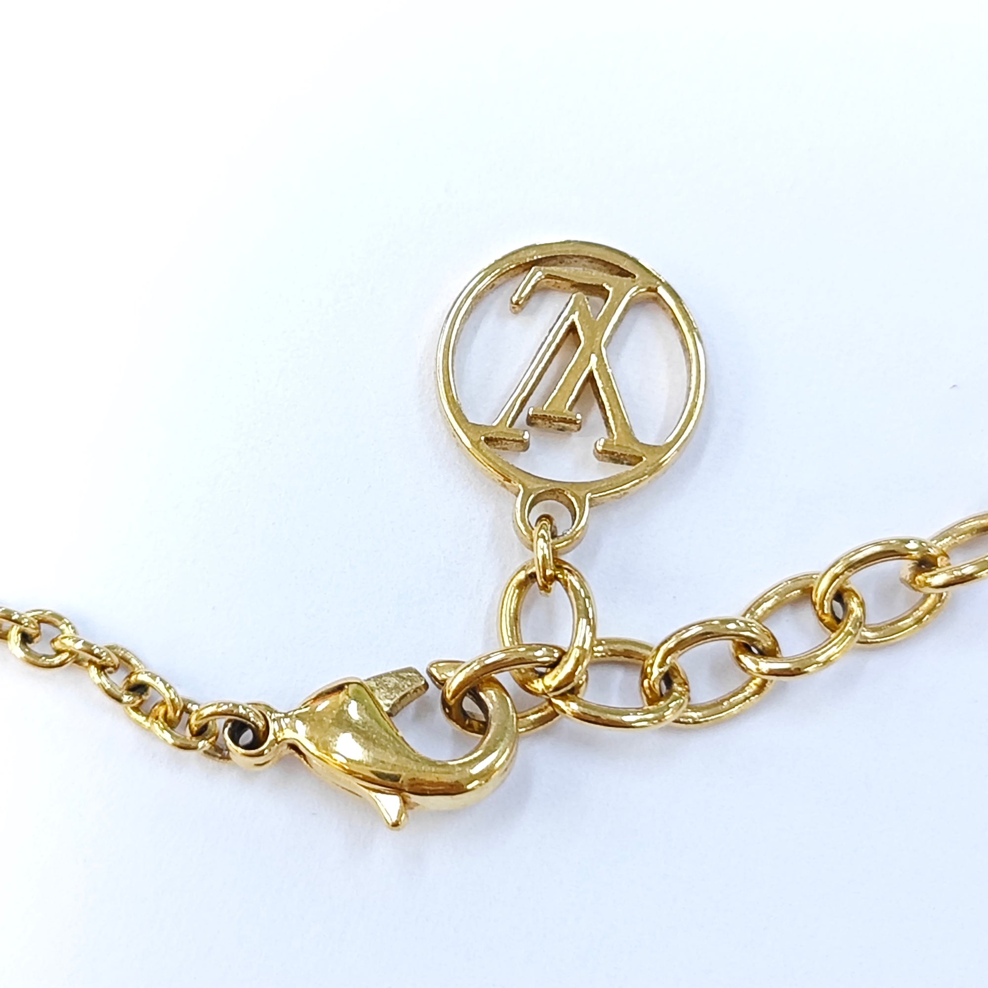 LV ICONIC Metal Gold Necklace