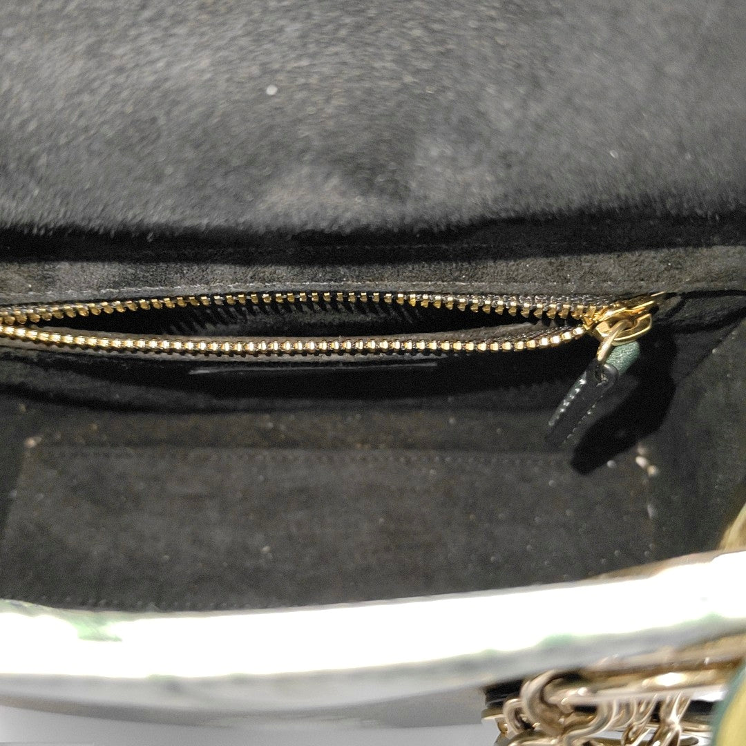 Authenticated pre-owned  Lady Dior Mini Calfskin Multicolor - Tote Bag at Looply