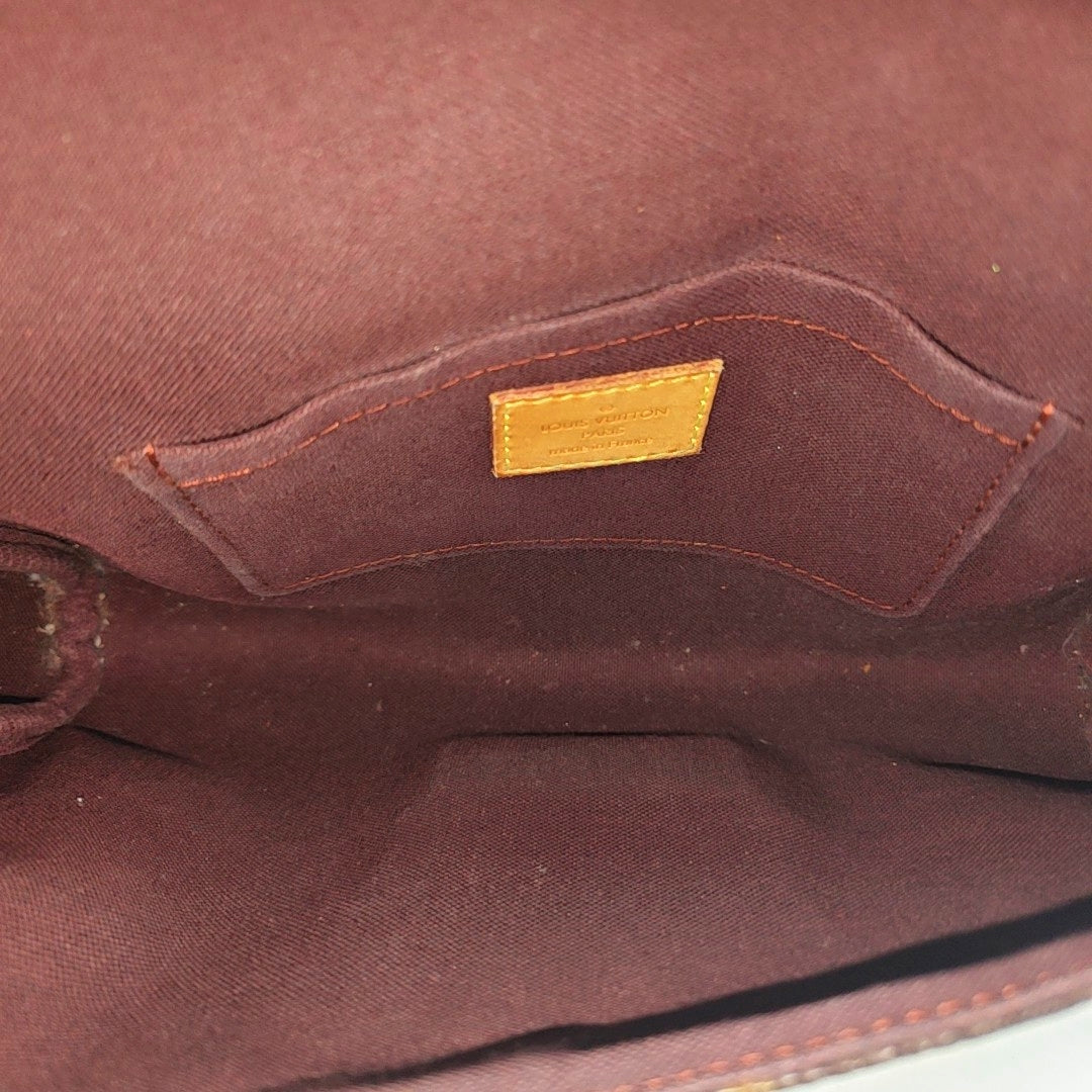 FAVORITE PM Monogram Coated Canvas Brown